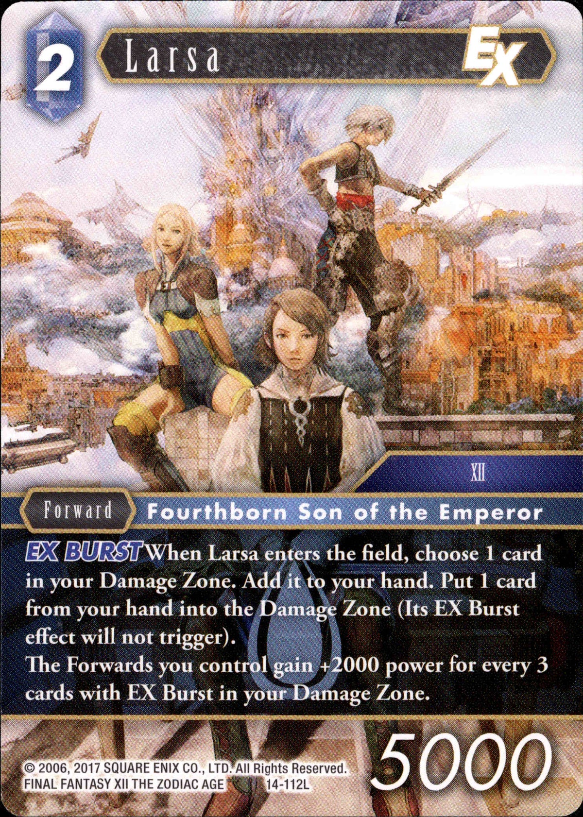 Larsa - 14-112L - Opus XIV - Card Cavern