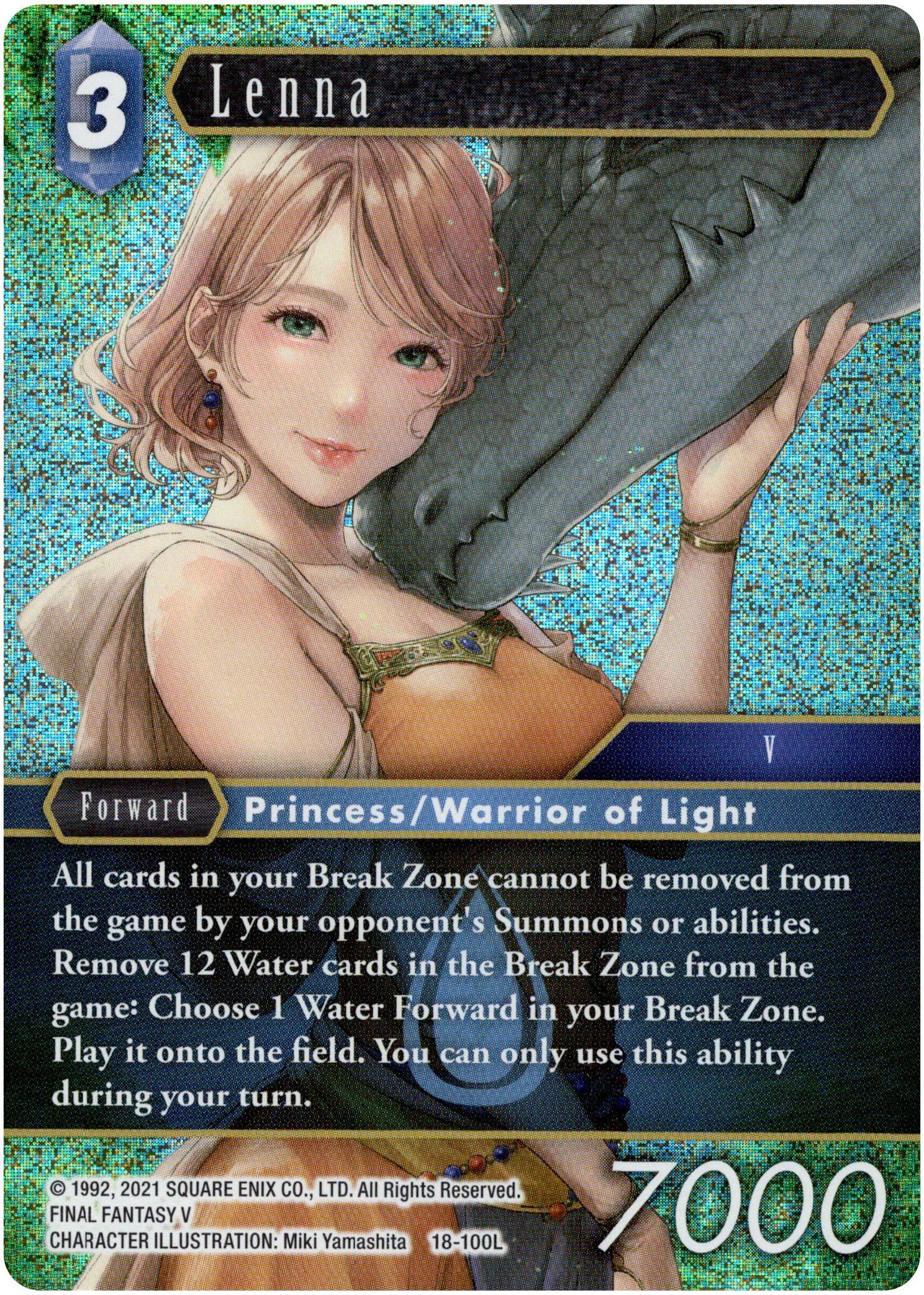 Lenna - 18-100L - Resurgence of Power - Foil - Card Cavern