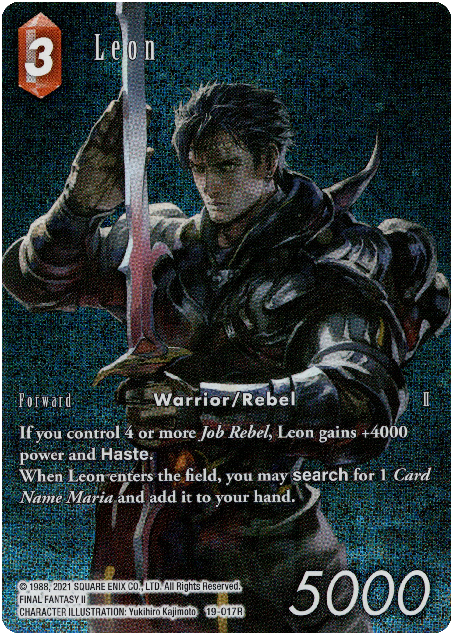 Leon Full Art - 19-017R - From Nightmares - Foil - Card Cavern
