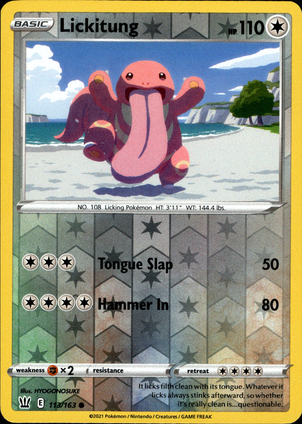 Lickitung - 113/163 - Battle Styles