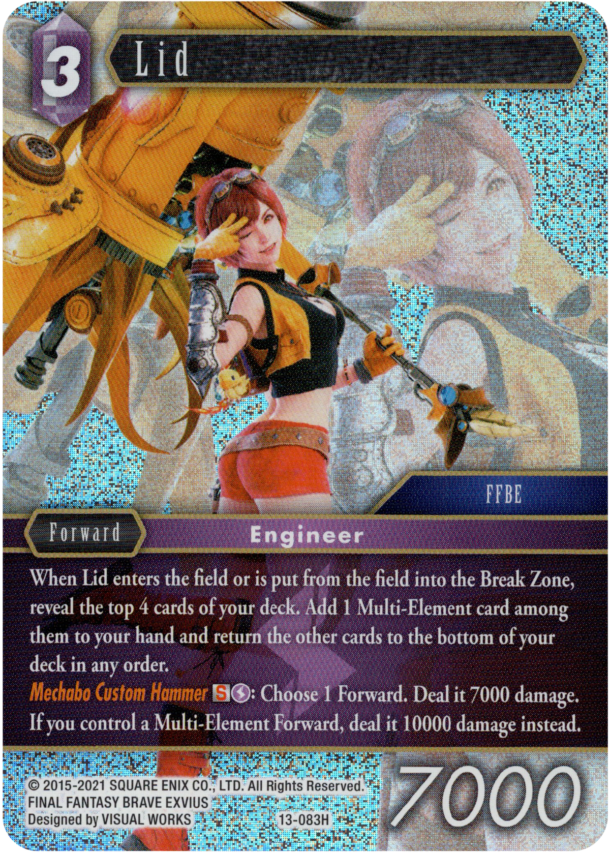 Lid - 13-083H - Opus XIII - Foil - Card Cavern