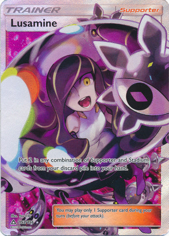 prism pokemon cards Lusamine Full Art - 153/156 - Ultra Prism
