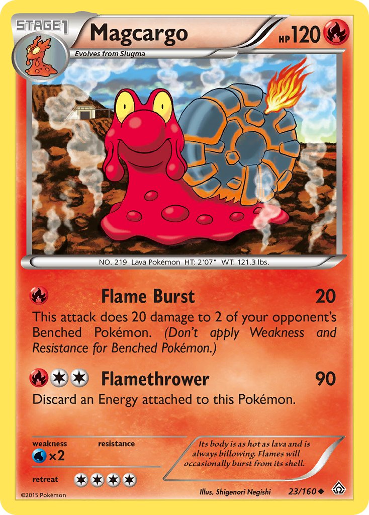 Magcargo - 23/160 - Primal Clash - Card Cavern