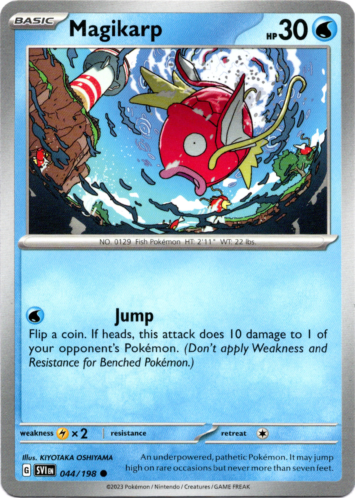 Magikarp - 044/198 - Scarlet & Violet - Card Cavern