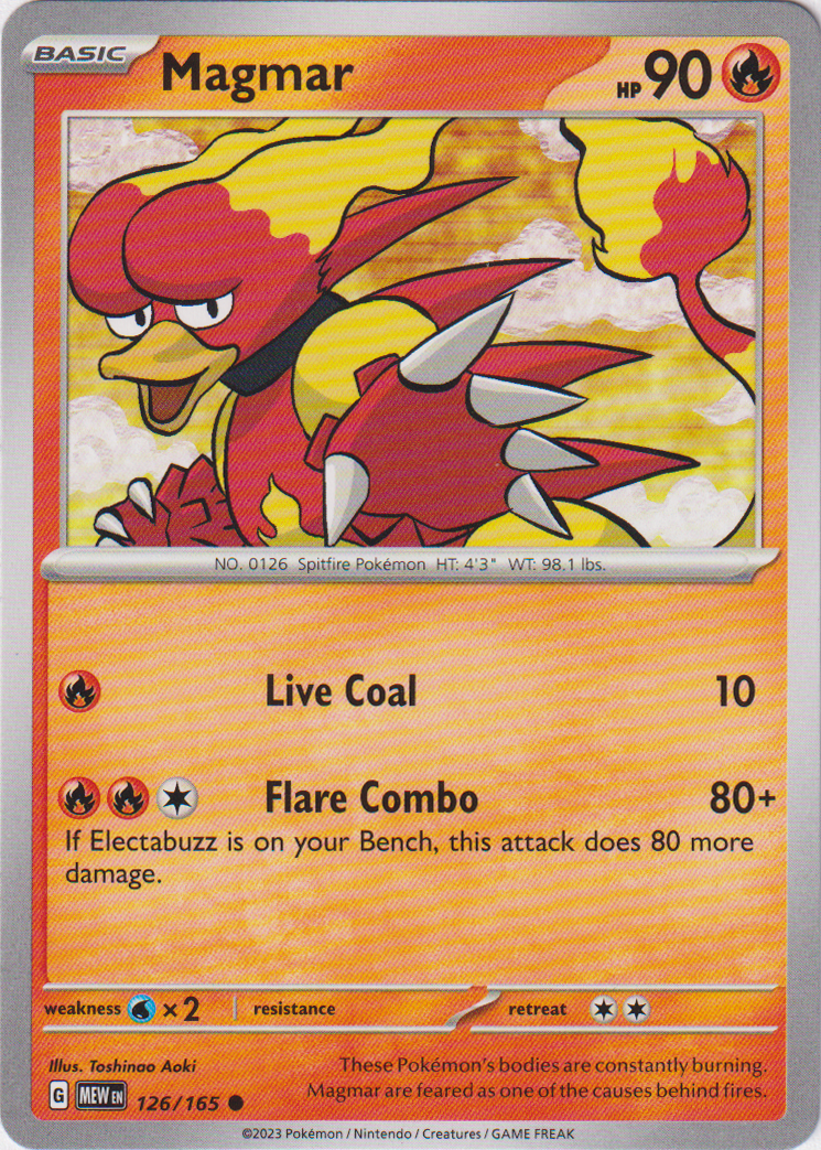 Magmar - 126/165