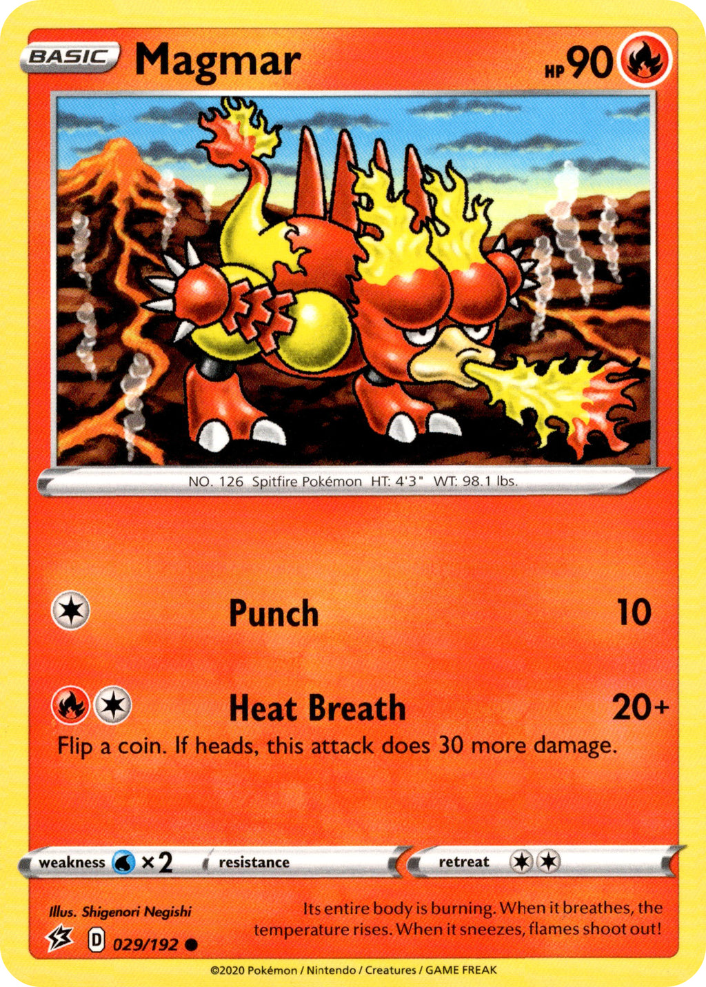 basic magmar pokemon card if tails 151 PokeArtica AI Artwork Custom