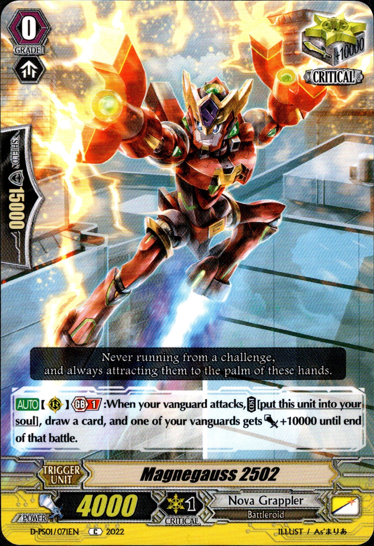Magnegauss 2502 - D-PS01/071EN - P Clan Collection 2022 - Card Cavern