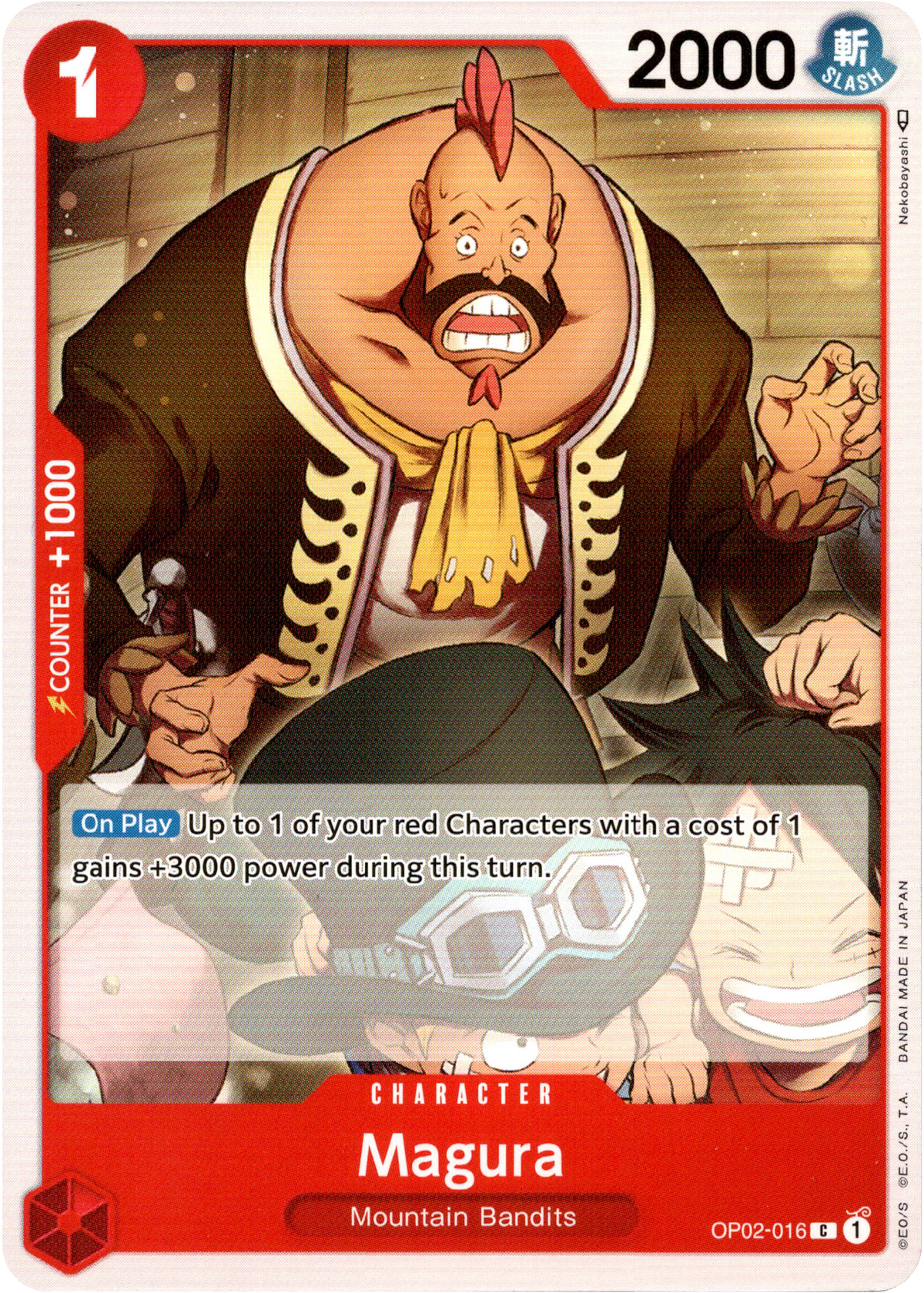 Magura - OP02-016 - Paramount War - Card Cavern
