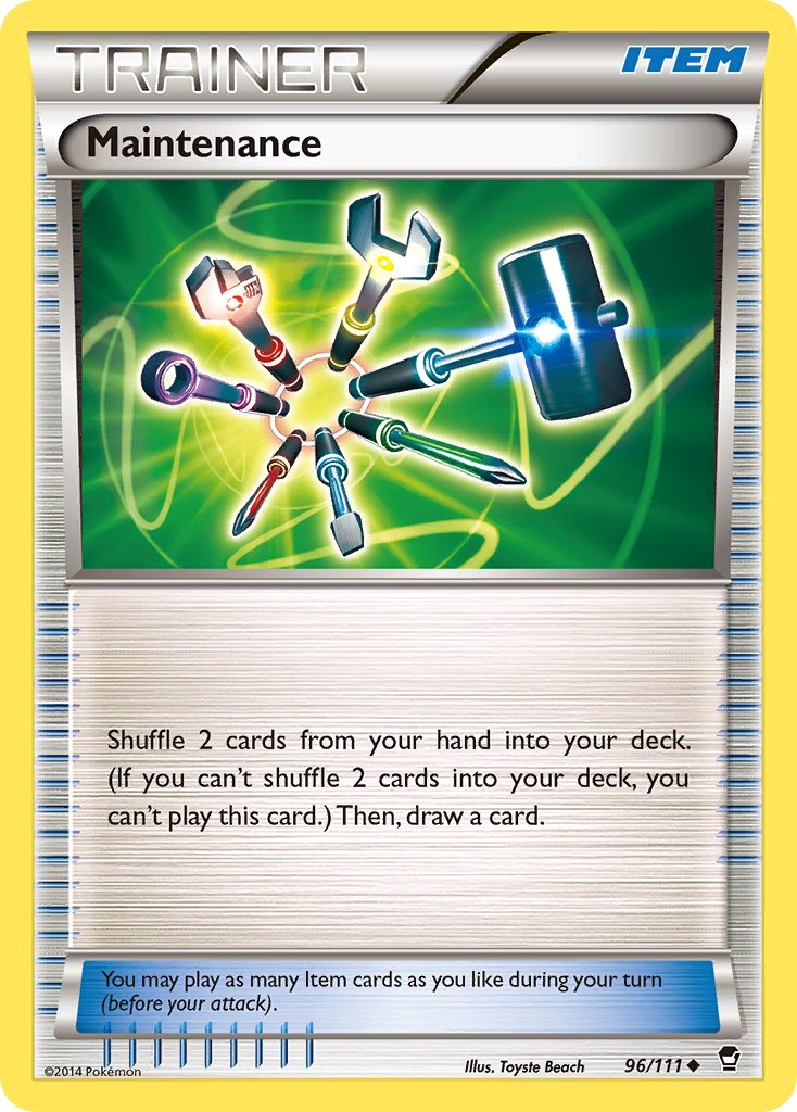 Maintenance - 96/111 - Furious Fists - Card Cavern