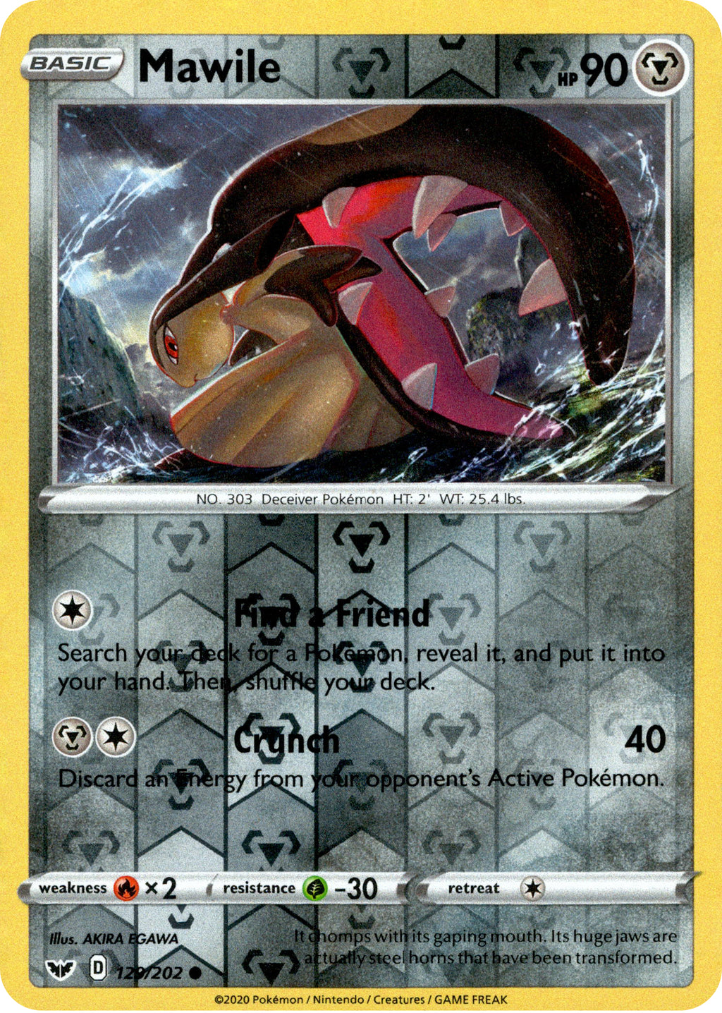 Mawile - 129/202 - Sword & Shield