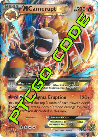 M Camerupt EX Premium Collection - Promos - PTCGO Code Card Cavern Trading Cards, LLC M Camerupt EX Premium Collection - Promos - PTCGO Code Card Cavern Trading Cards, LLC