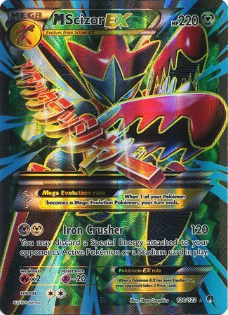 M Scizor EX Full Art - 120/122 - BREAKpoint