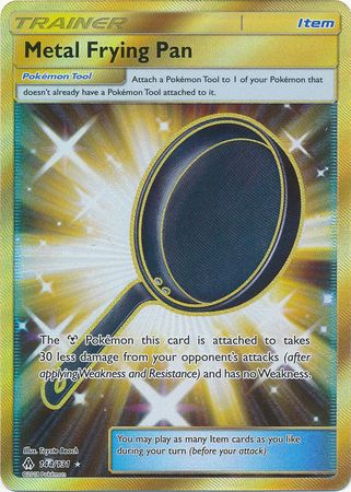 Metal Frying Pan Secret Rare - 144/131 - Forbidden Light - Holo – Card