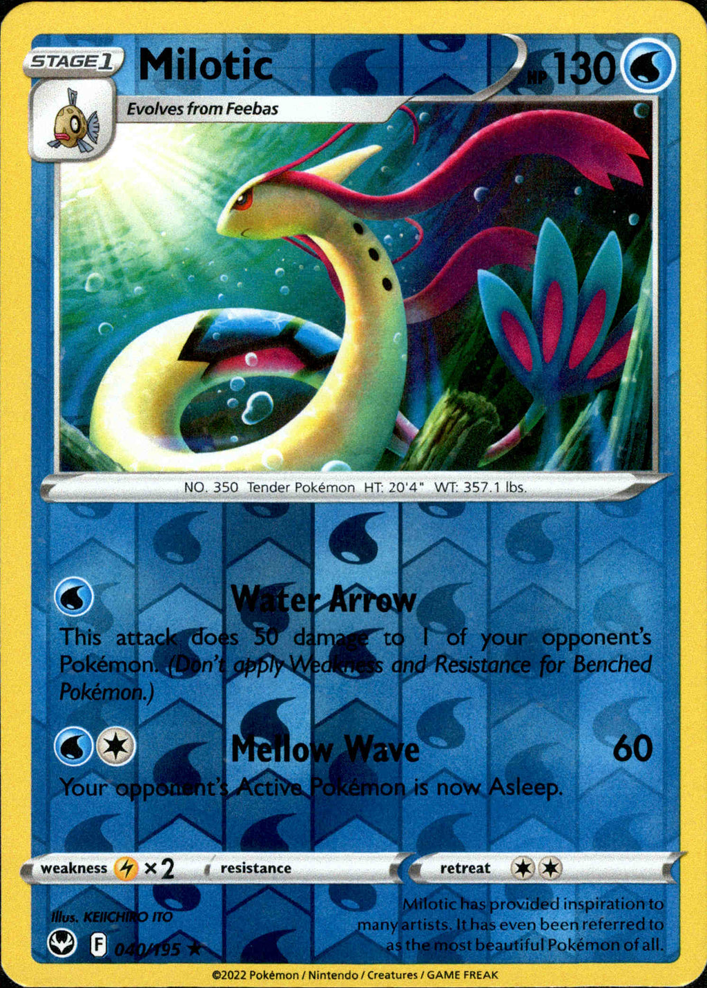 Milotic - 040/195 - Silver Tempest
