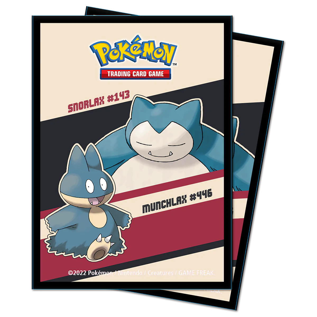Pokemon Snorlax and Munchlax Standard Deck Protector 65 ct. - Ultra Pro - Card Cavern