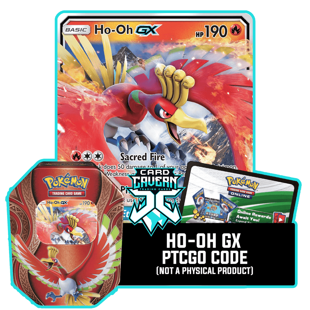 POKEMON trading card game TIN BOX HO - OH GX English cards