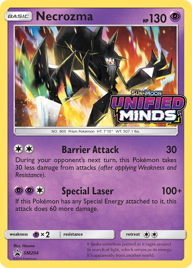 Necrozma Prerelease - SM204 - Sun & Moon Promo - Card Cavern