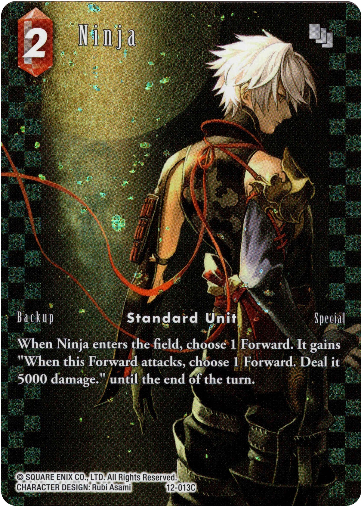 Ninja Full Art - 12-013C - Opus XII - Foil - Card Cavern