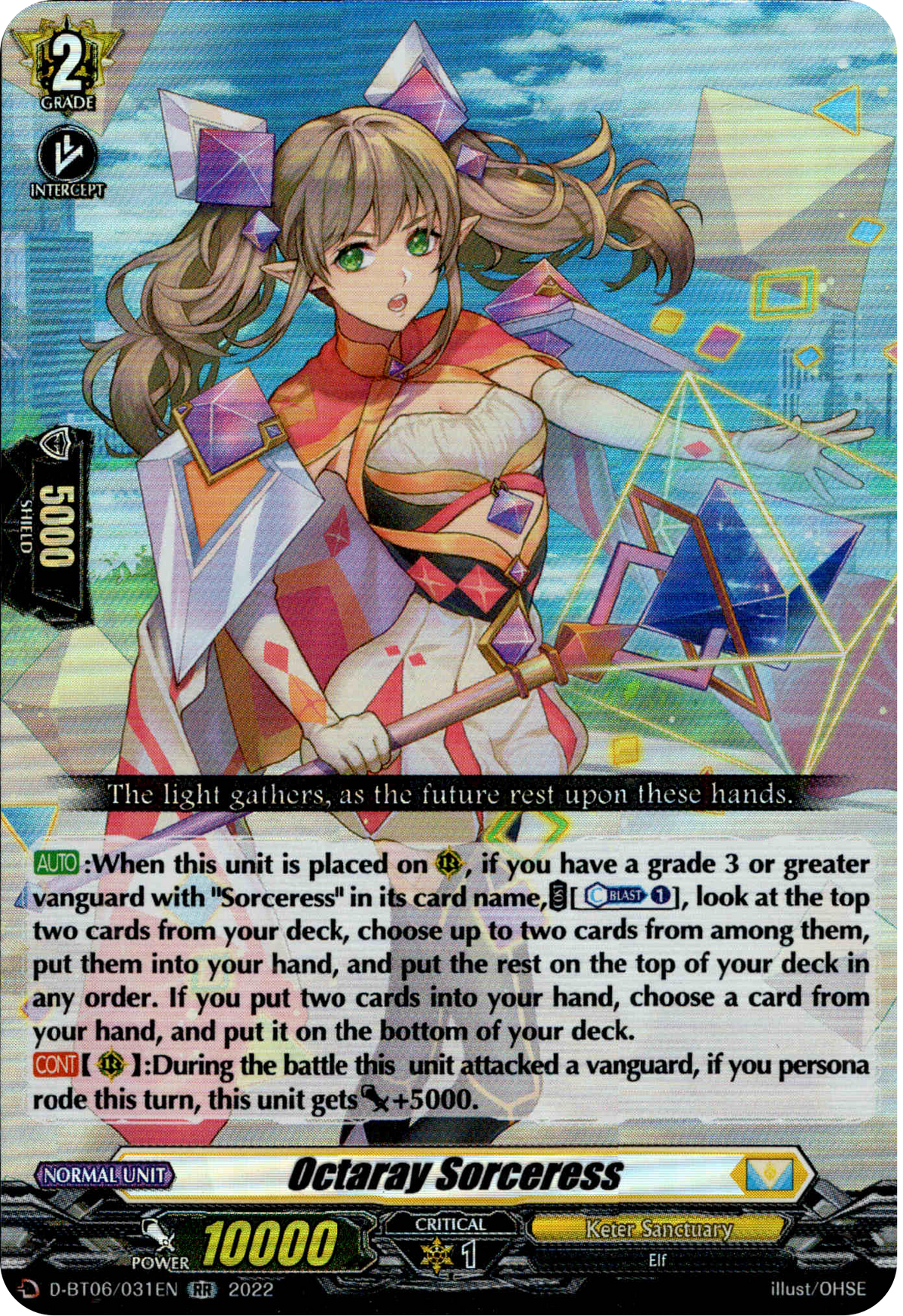 Octaray Sorceress - D-BT06/031EN - Blazing Dragon Reborn - Card Cavern