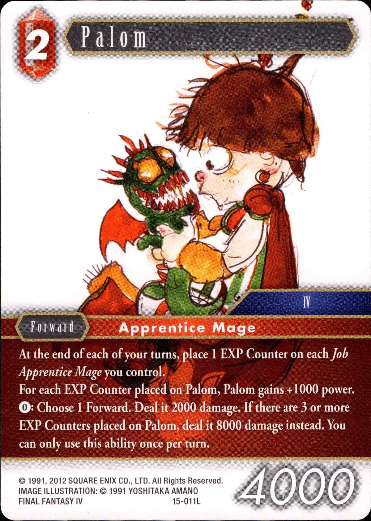 Palom - 15-011L - Crystal Dominion - Card Cavern