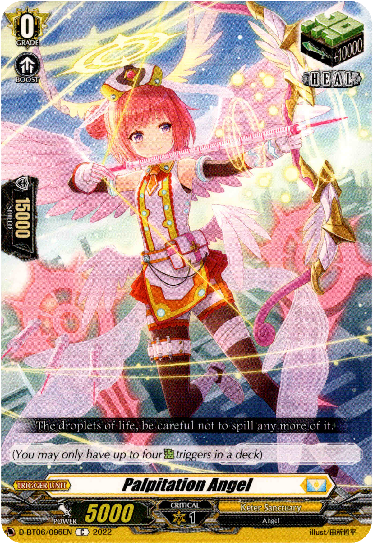 Palpitation Angel - D-BT06/096EN - Blazing Dragon Reborn - Card Cavern