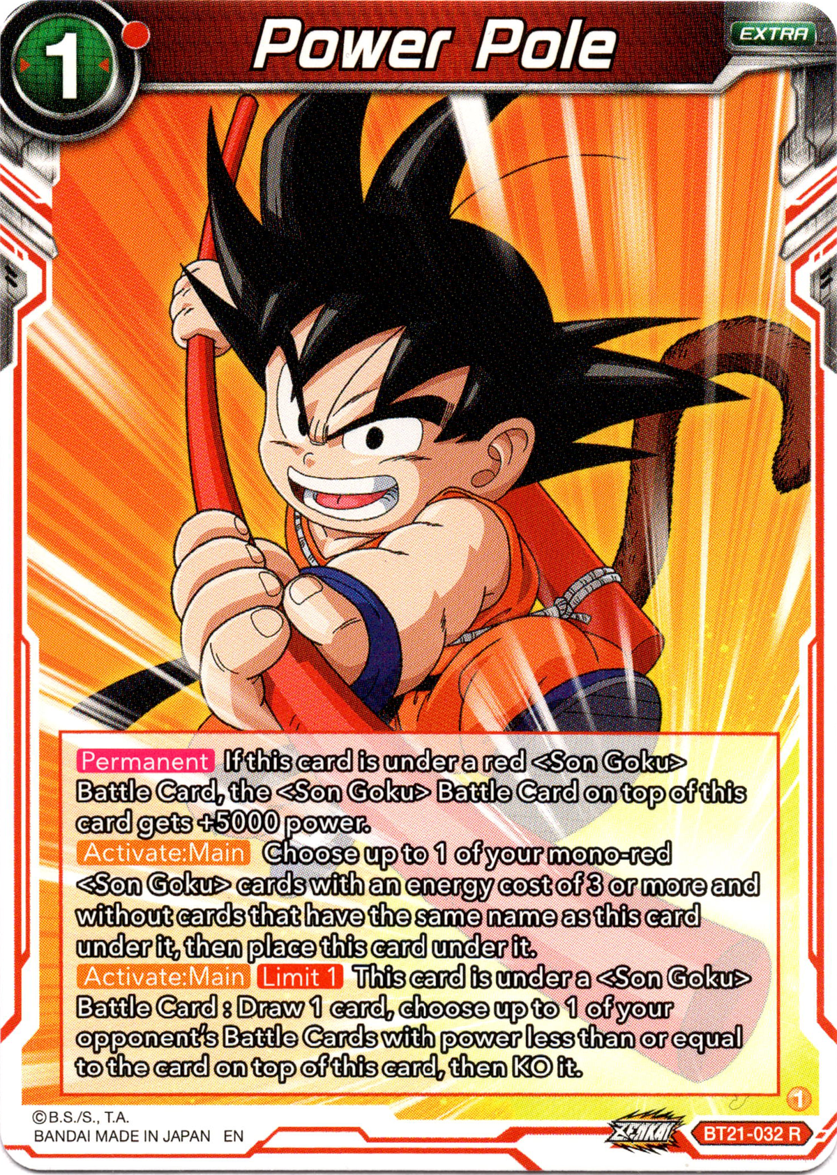 Power Pole - BT21-032 - Wild Resurgence - Card Cavern