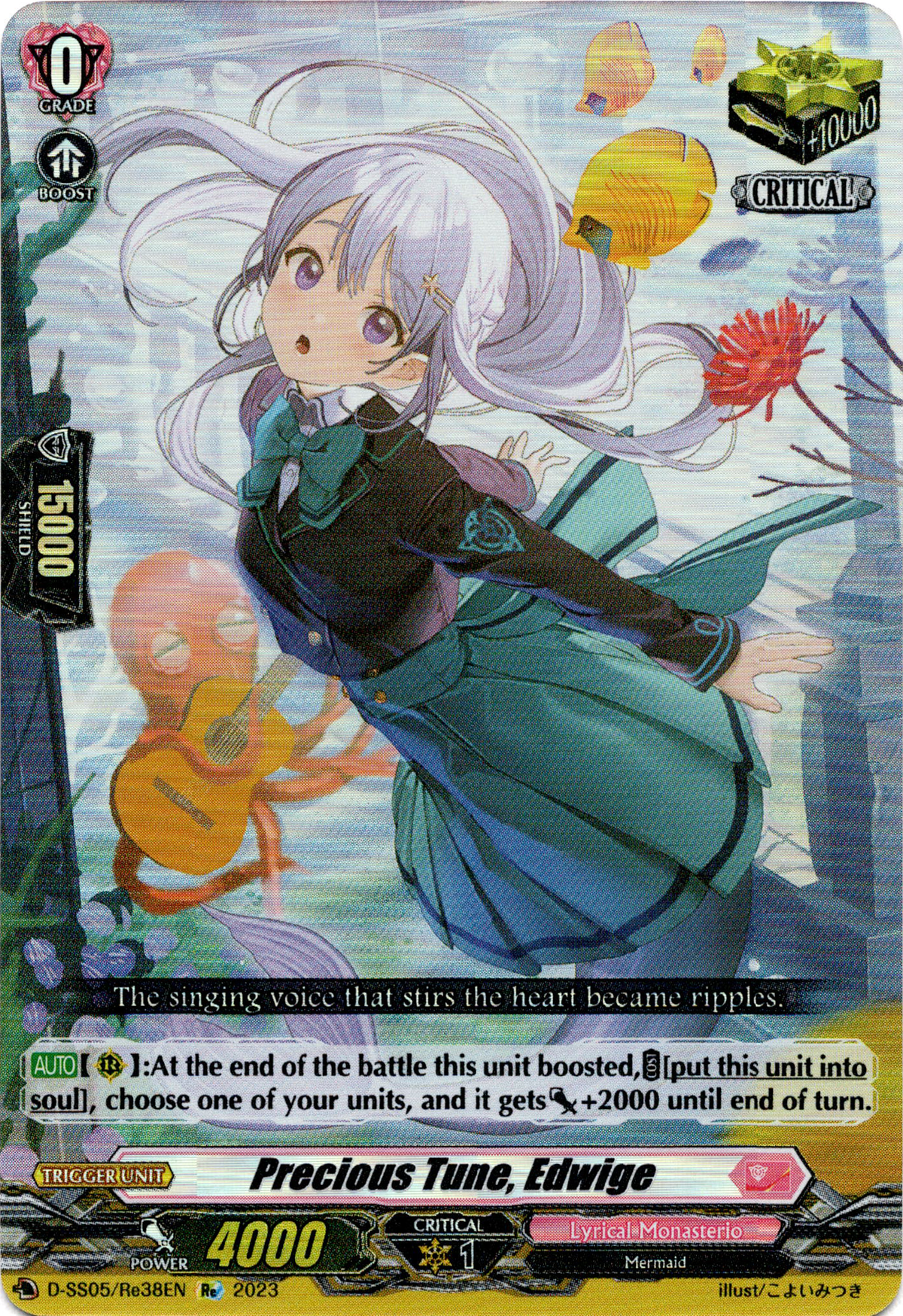 Precious Tune, Edwige - D-SS05/Re38EN - Festival Booster 2023 - Card Cavern