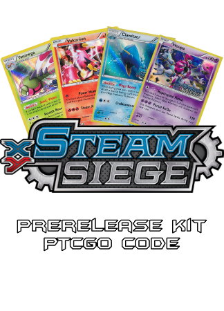 Steam Siege Prerelease Kit - 1 of 4 promos - PTCGL Code - Card Cavern