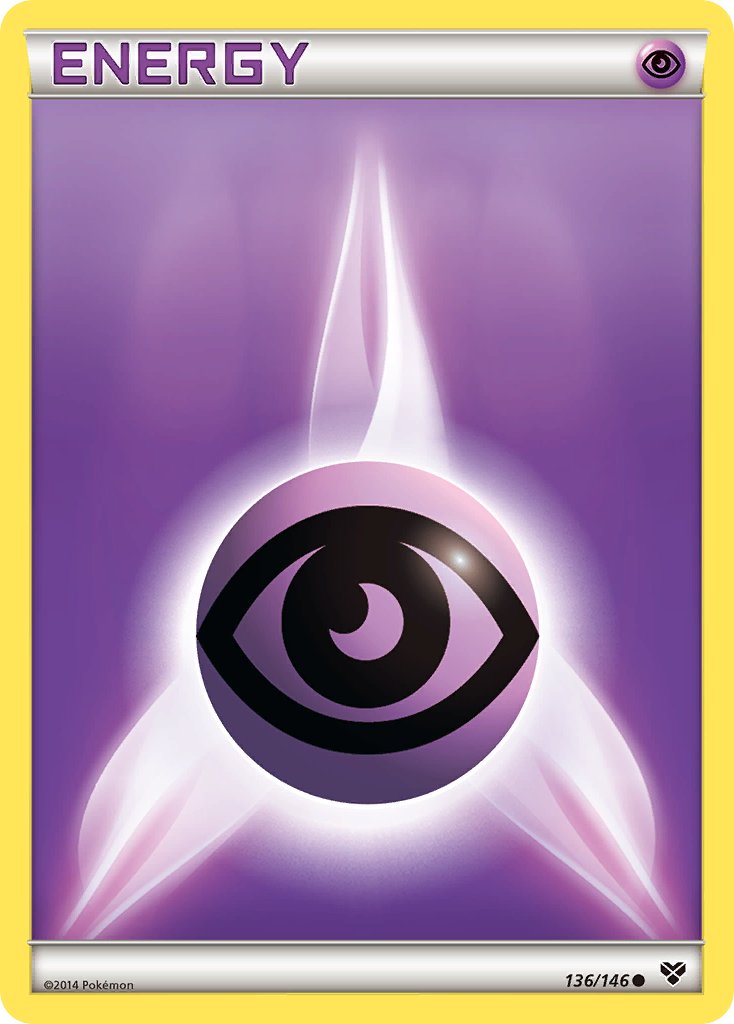 Psychic Energy - 136/146 - XY Base - Card Cavern