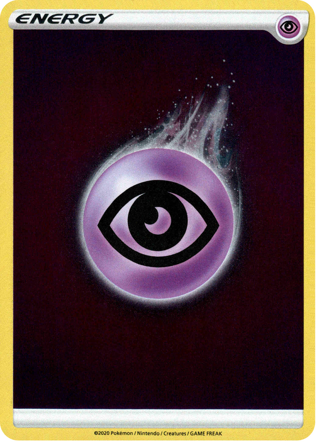 holographic psychic energy card Psychic Energy - 2020 - Champion's Path