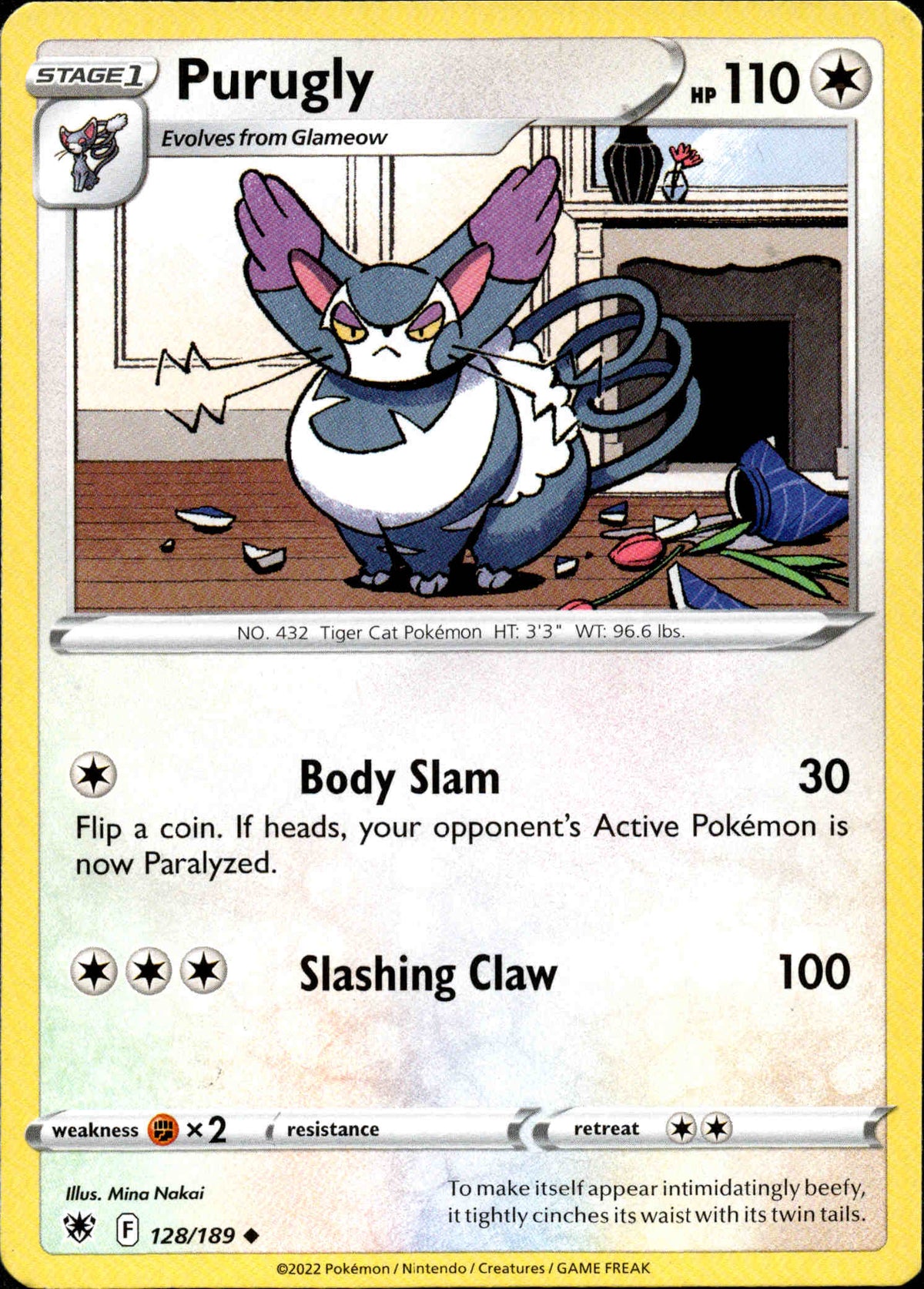 Purugly - 128/189 - Astral Radiance - Card Cavern
