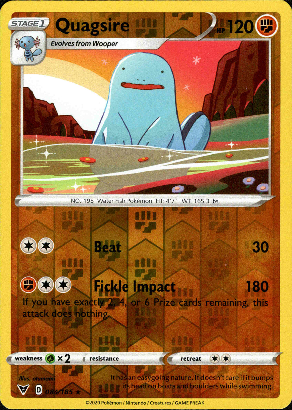 Quagsire - 084/185 - Vivid Voltage