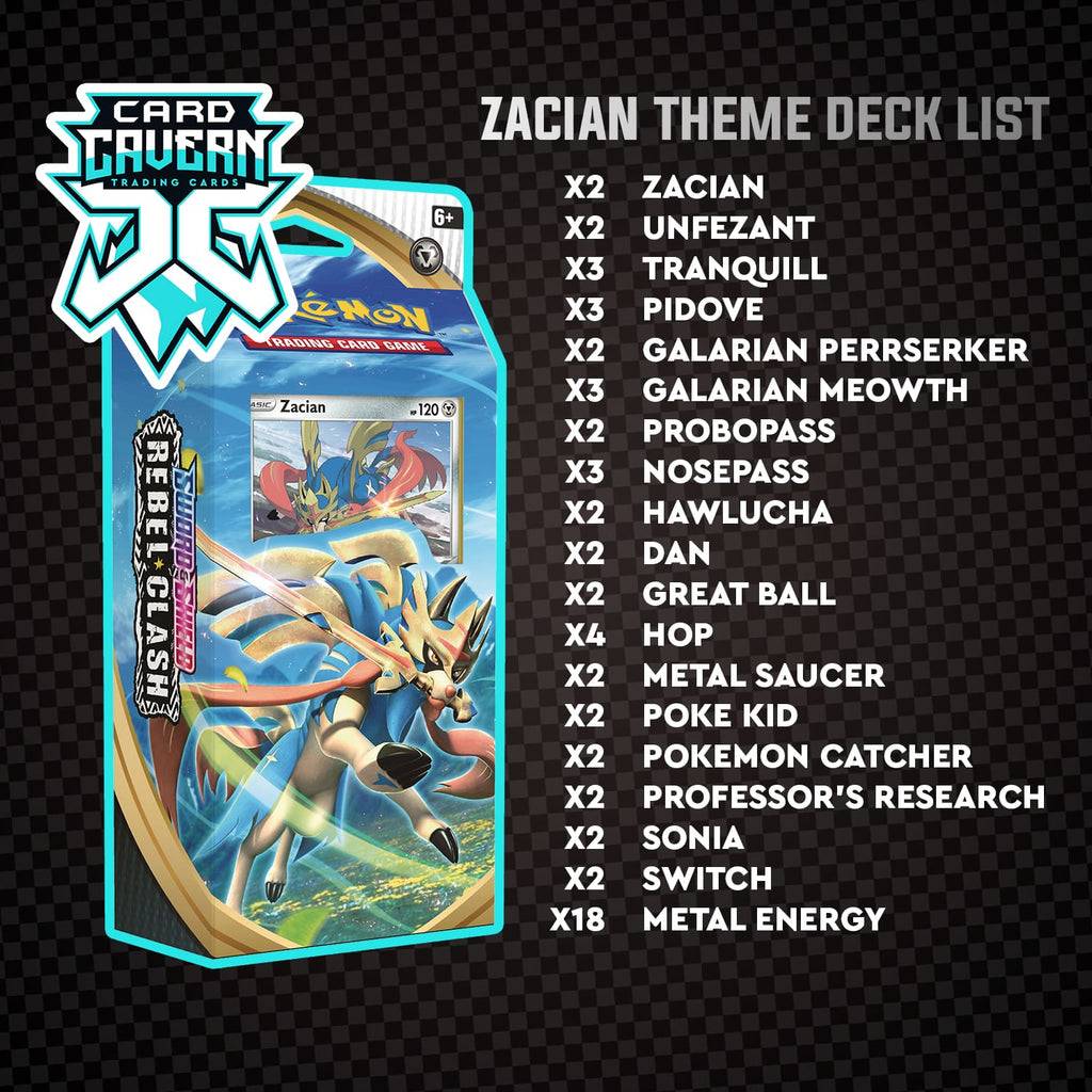 Zacian Theme Deck - Rebel Clash