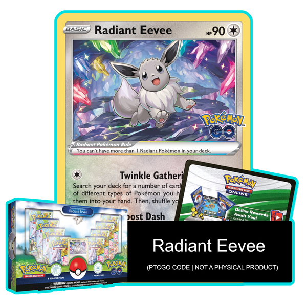Pokemon GO Premium Collection - Radiant Eevee SWSH230 - PTCGL Code - Card Cavern