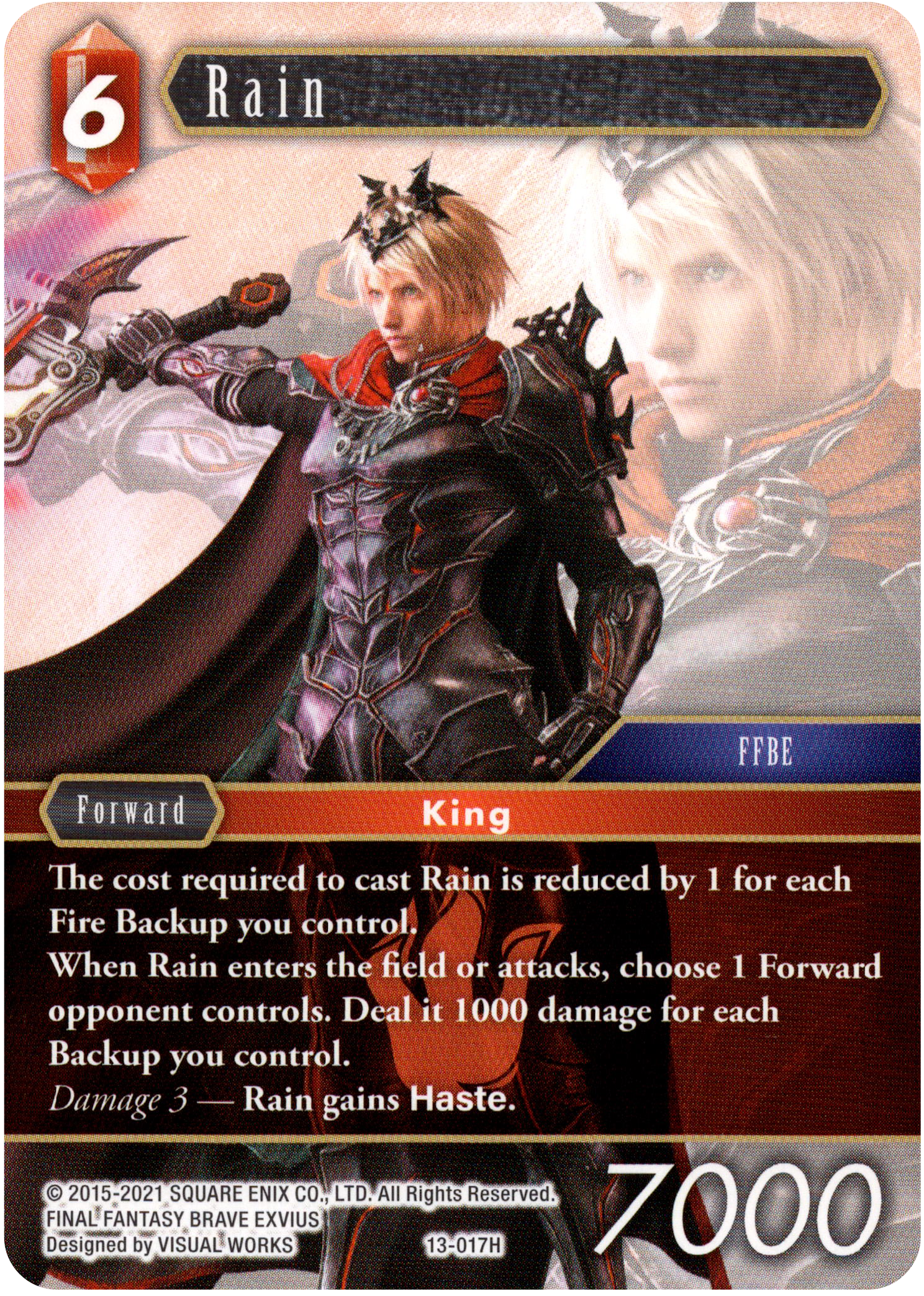 Rain - 13-017H - Opus XIII - Card Cavern