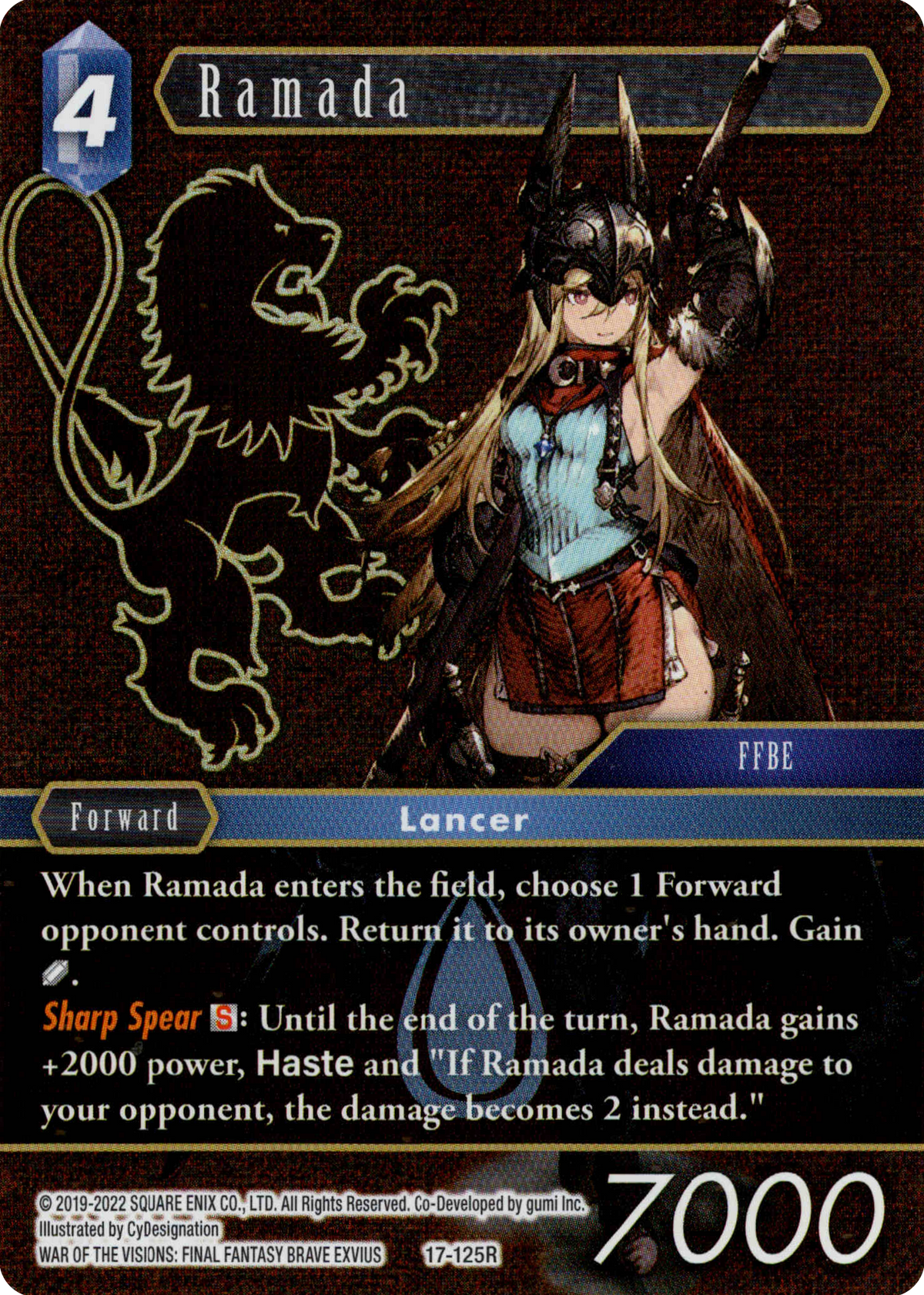 Ramada - 17-125R - Rebellion's Call - Foil - Card Cavern