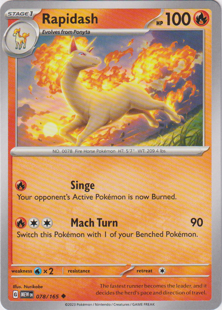 Rapidash - 078/165