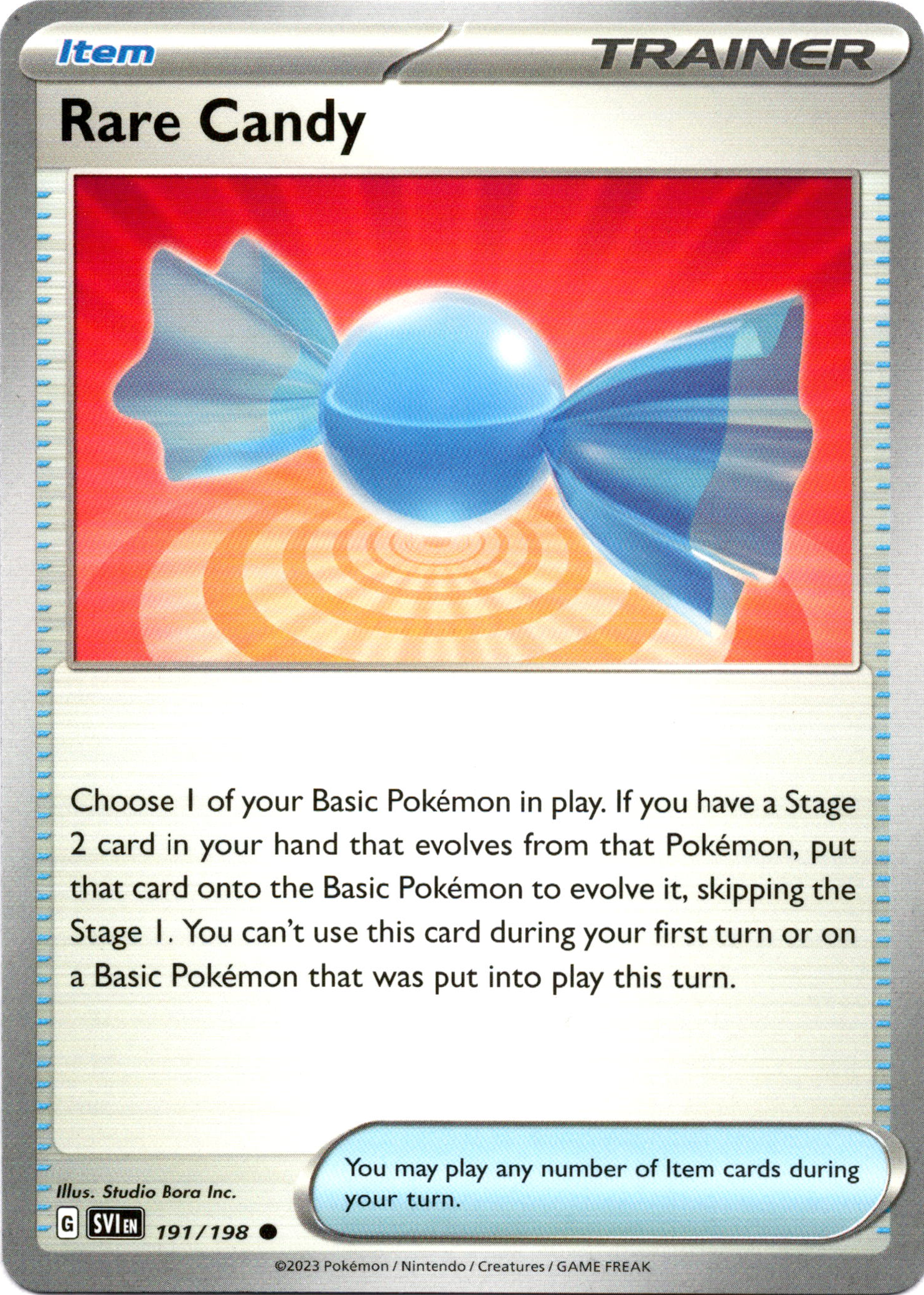 Rare Candy - 191/198 - Scarlet & Violet - Card Cavern
