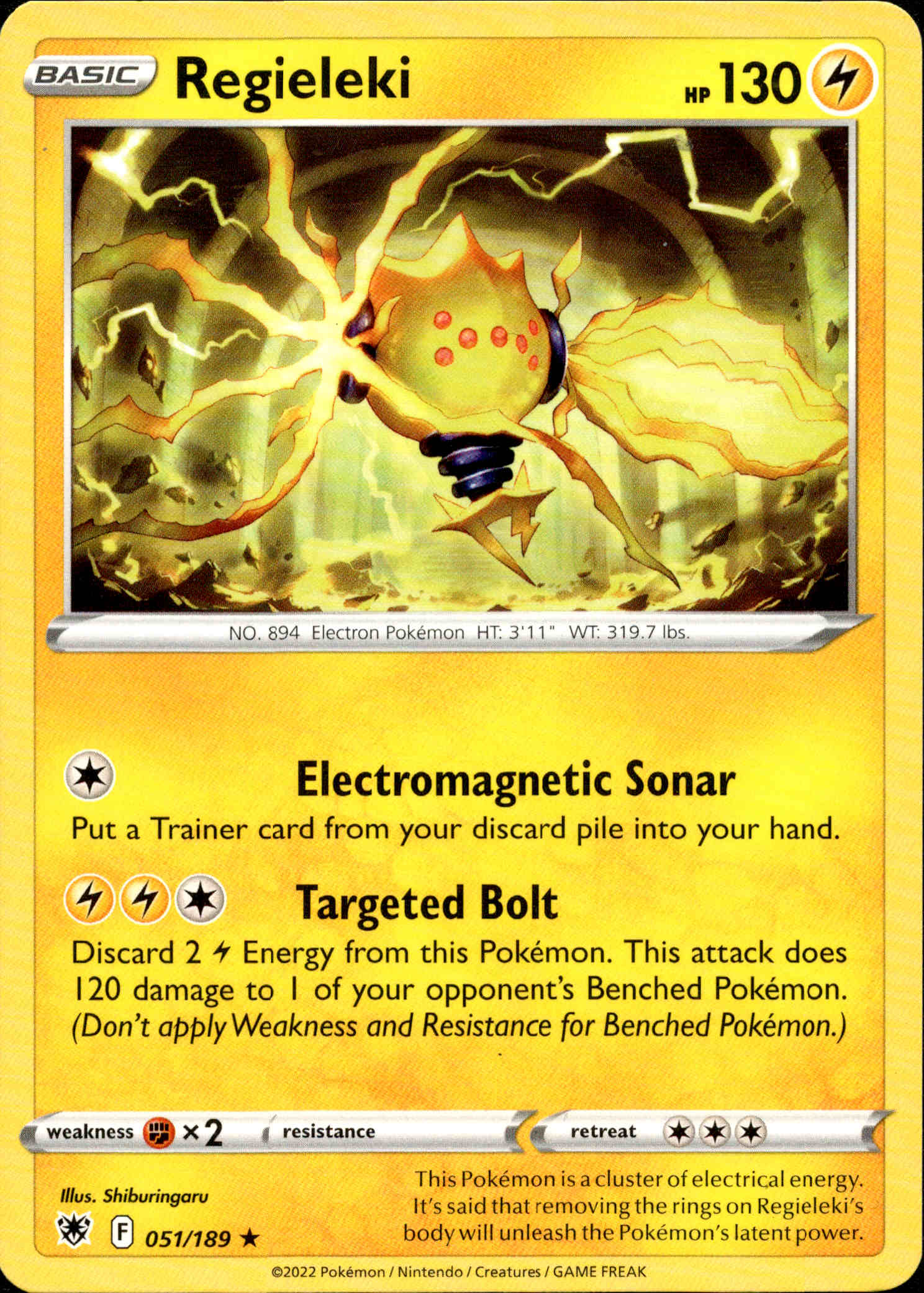 Regieleki - 051/189 - Astral Radiance - Card Cavern