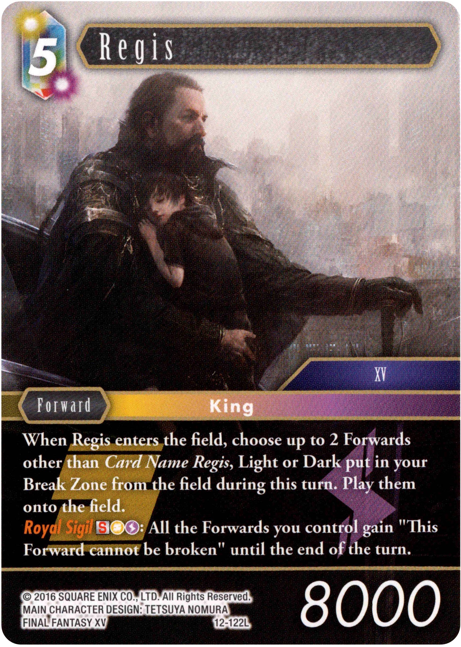 Regis - 12-122L - Opus XII - Card Cavern