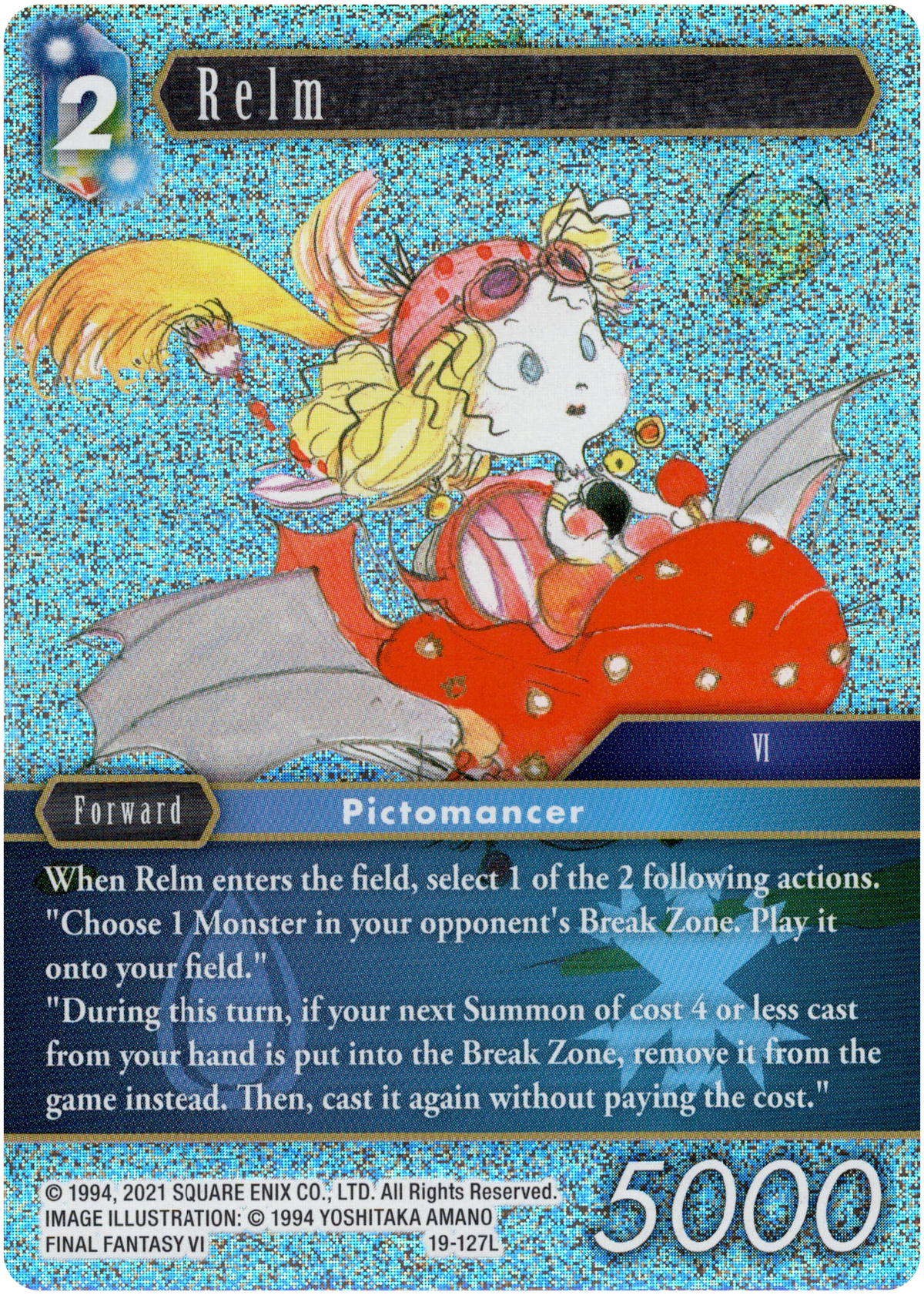 Relm - 19-127L - From Nightmares - Foil - Card Cavern