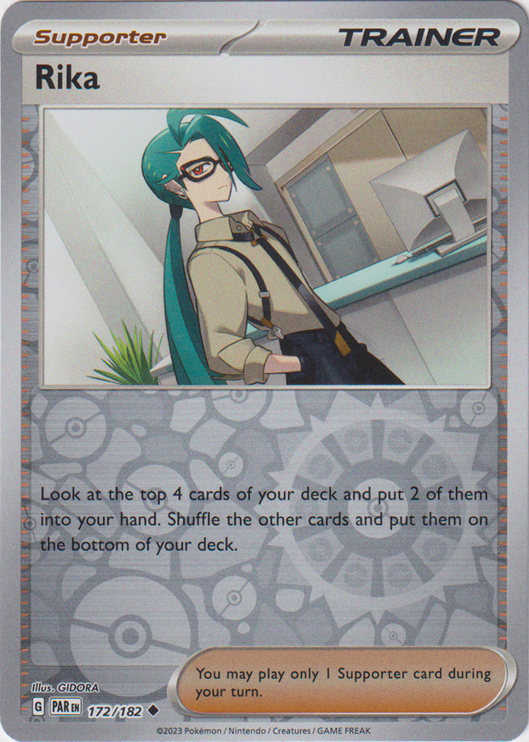 pokemon rika card 2023 PSA 10 Pokemon Paradox Rift Rika Full Art 241/182 card Gem Mint