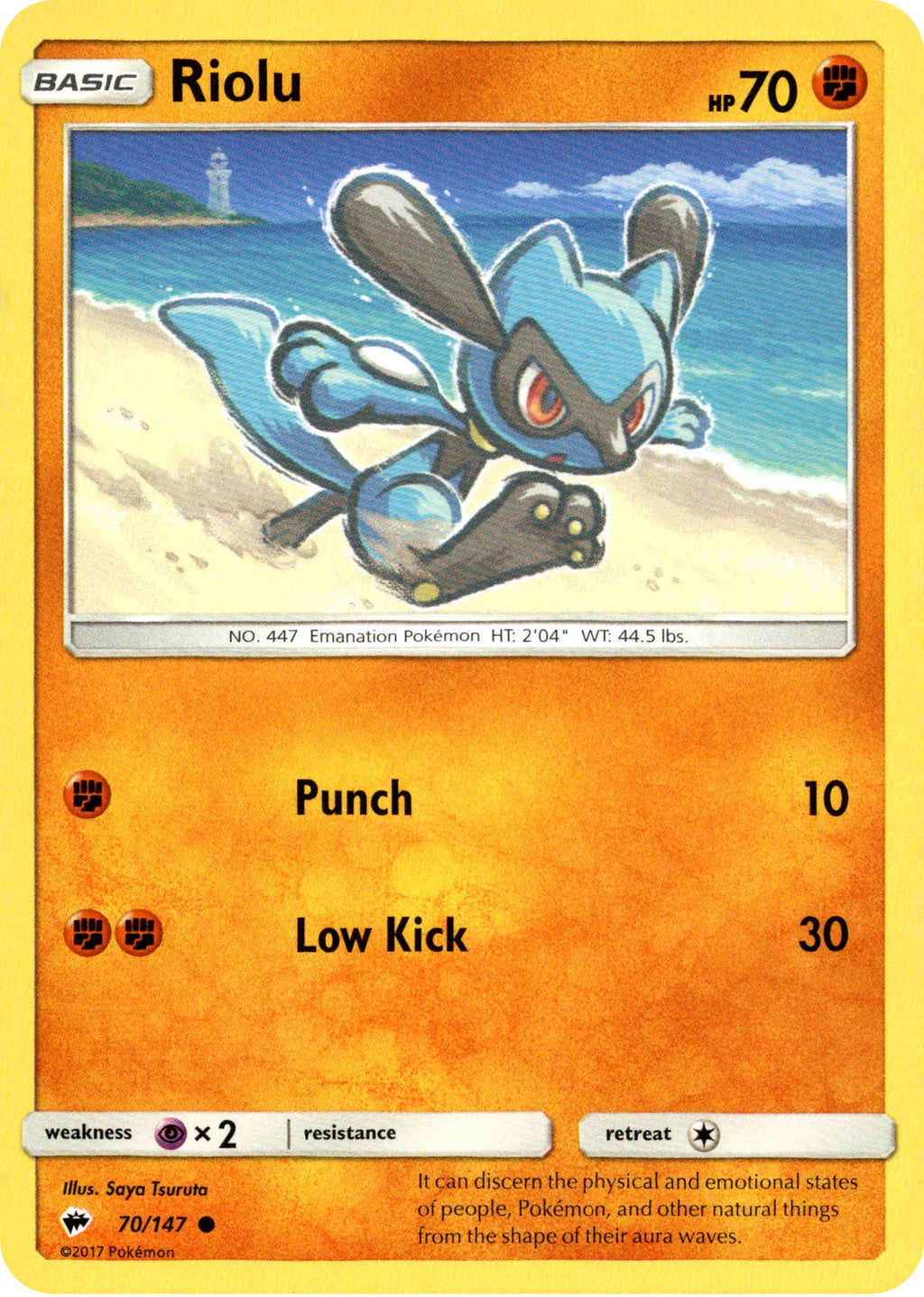 riolu pokemon card price Riolu - 70/147