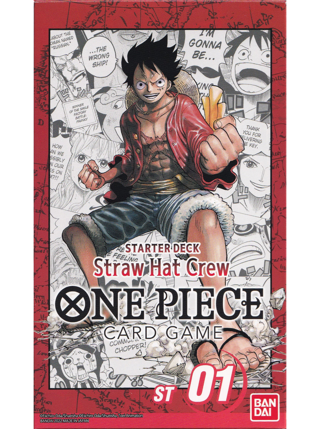 Straw Hat Crew ST01 Starter Deck - One Piece Card Game Card Cavern Trading Cards, LLC Straw Hat Crew ST01 Starter Deck - One Piece Card Game Card Cavern Trading Cards, LLC