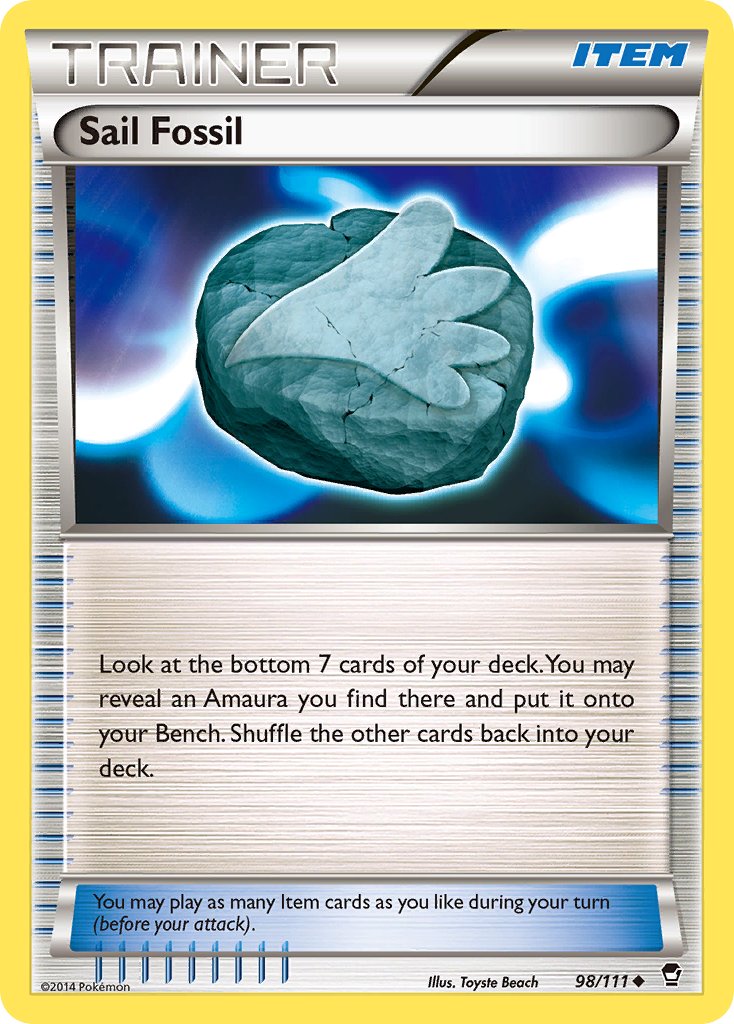 Sail Fossil - 98/111 - Furious Fists - Card Cavern