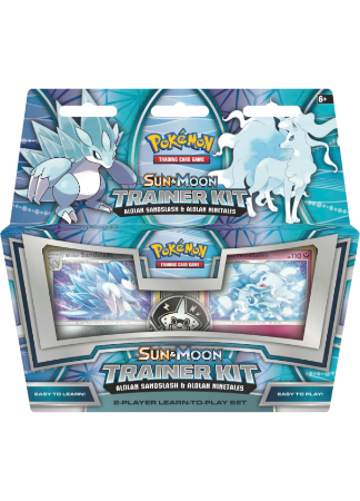 Sun & Moon Trainer Kit-Alolan Sandslash & Alolan Ninetales PTCGO Code - Card Cavern