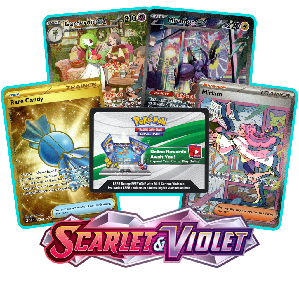 Scarlet & Violet PTCGL Code – Card Cavern Trading Cards, LLC