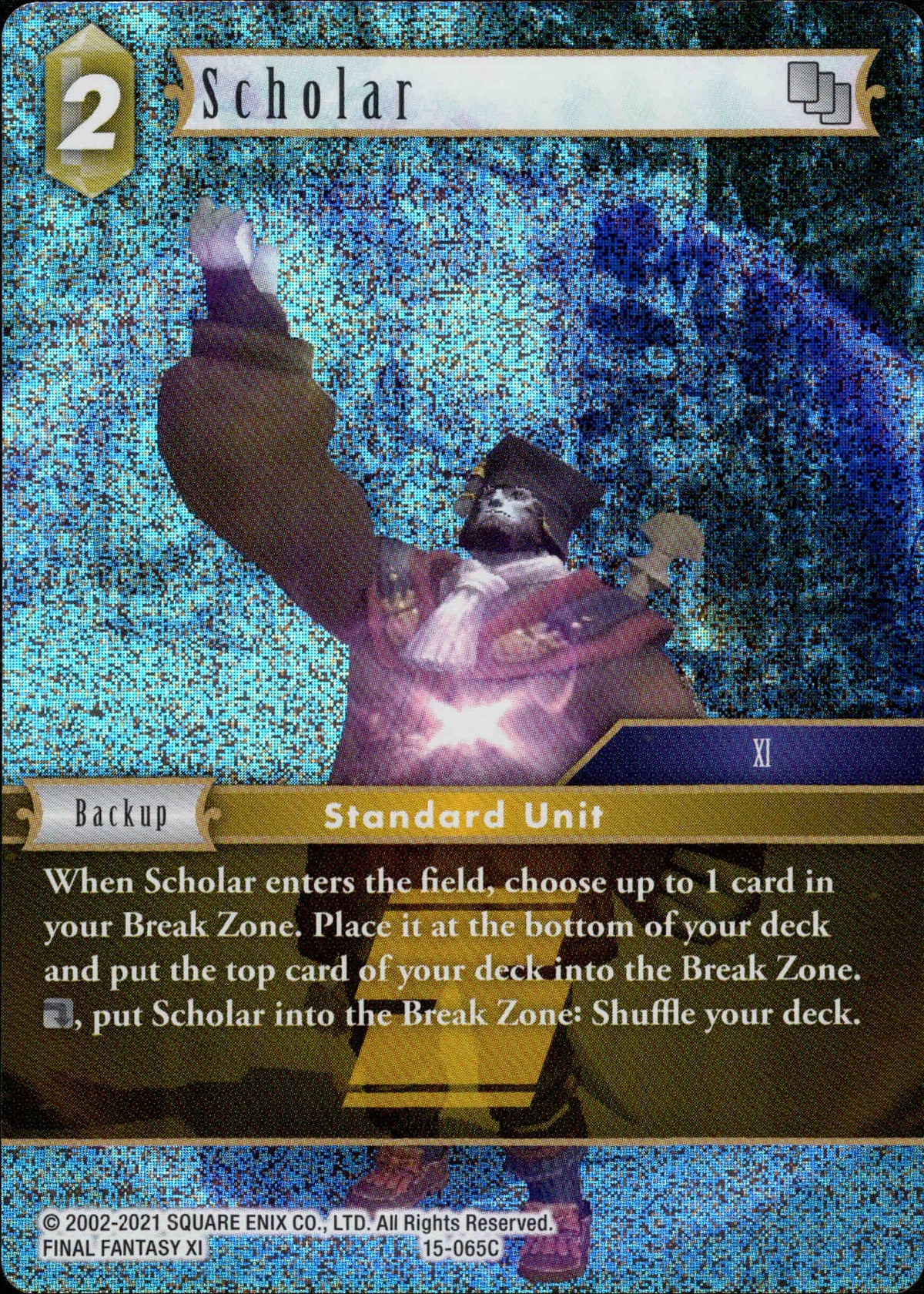 Scholar - 15-065C - Crystal Dominion - Foil - Card Cavern