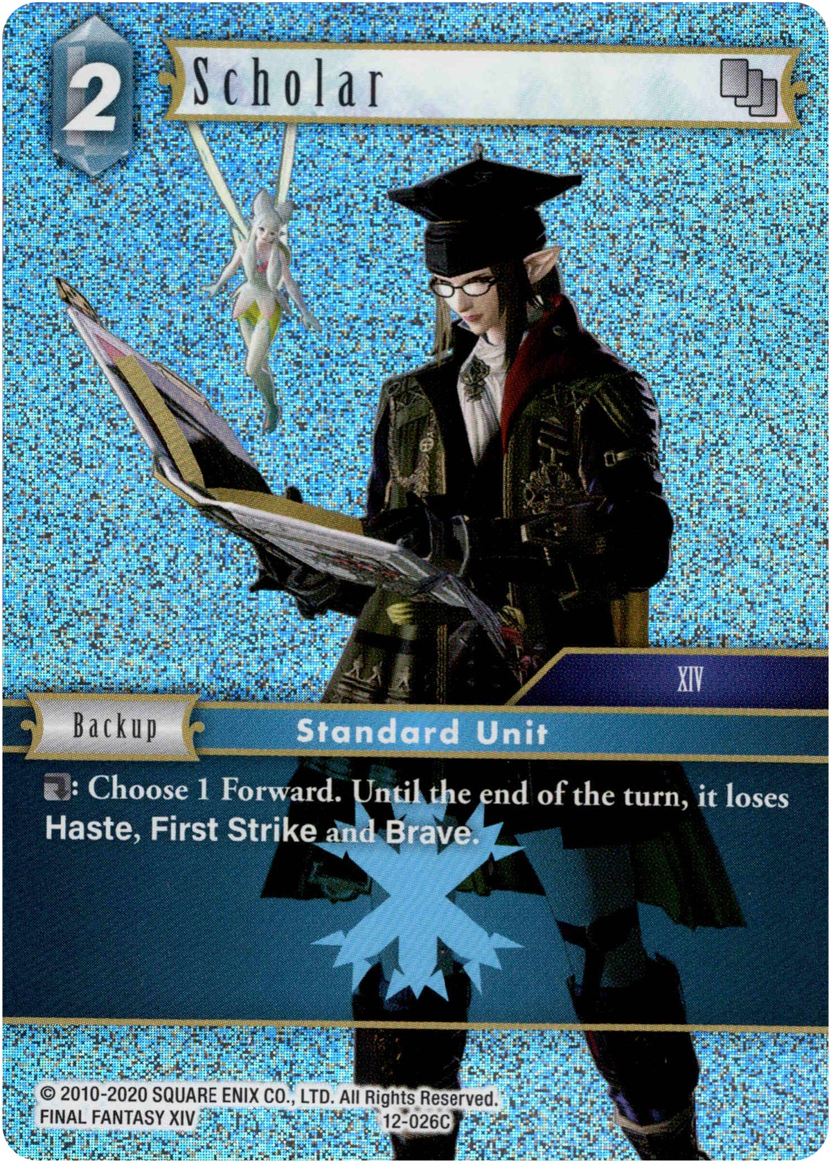 Scholar - 12-026C - Opus XII - Foil - Card Cavern