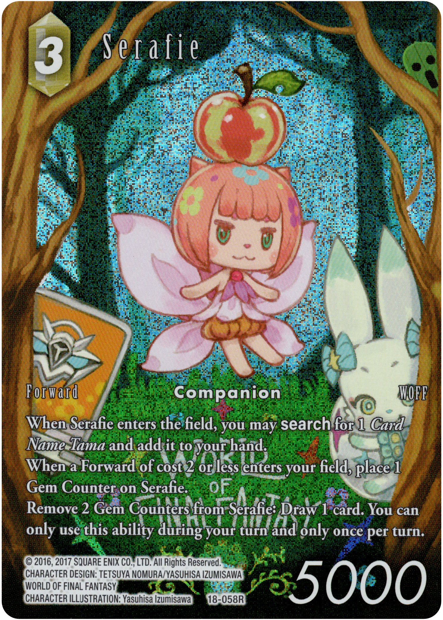 Serafie Full Art - 18-058R - Resurgence of Power - Foil - Card Cavern